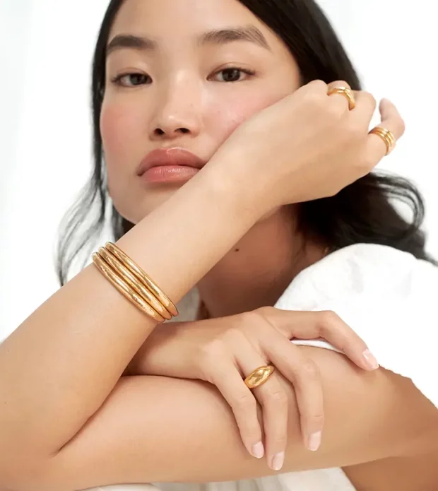 Arch Gold Cuff - 图片 4