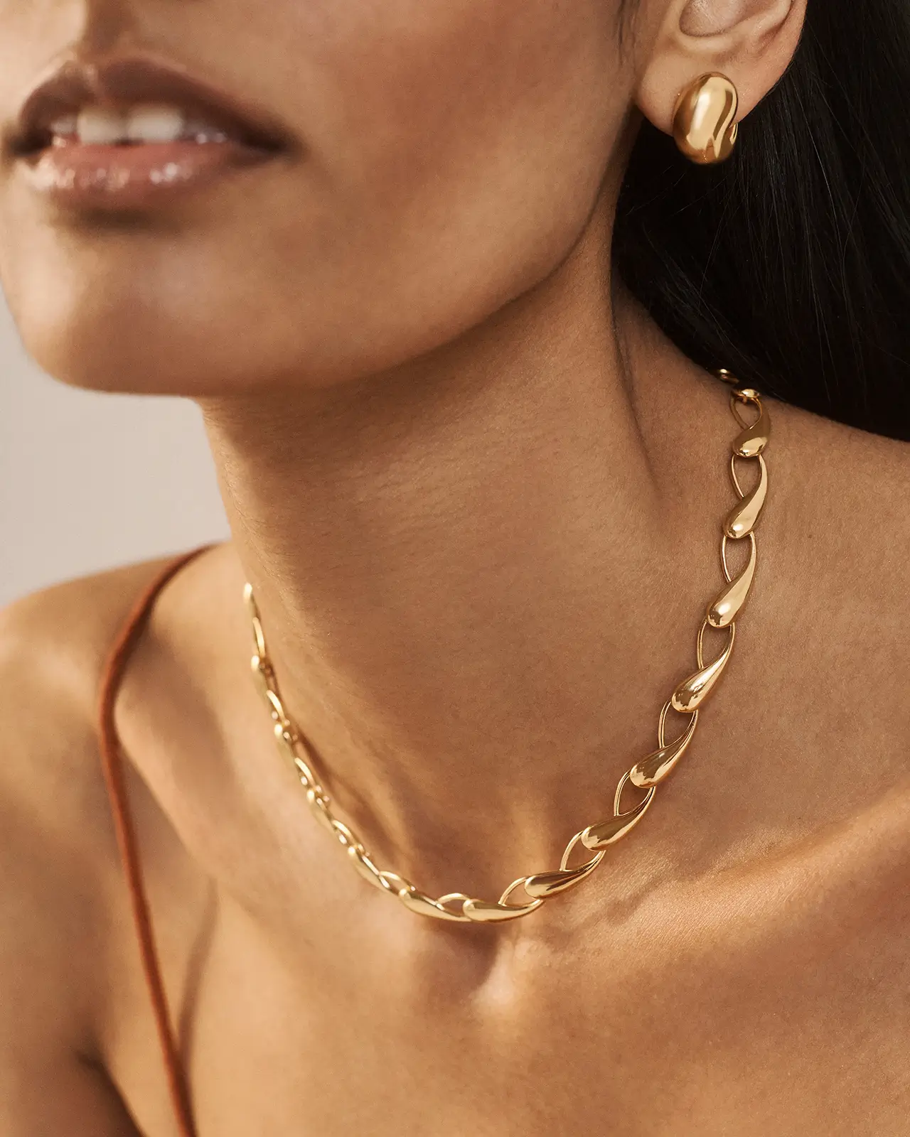 Choker Drops Necklace - 图片 4