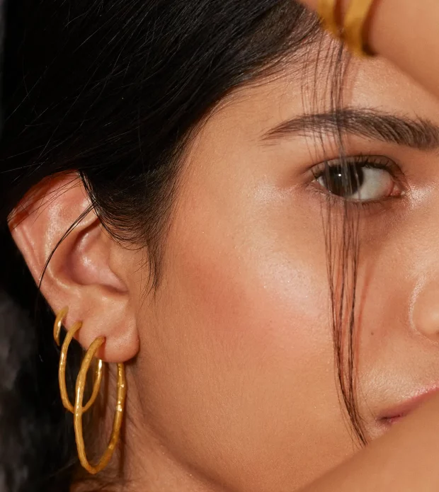 Circle Hoop Earrings - 图片 4