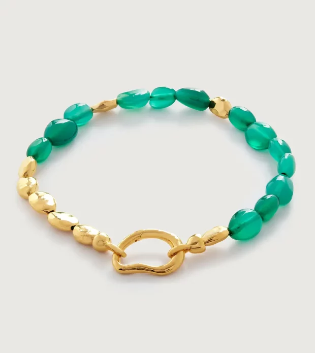 Green Gemstone Bracelet