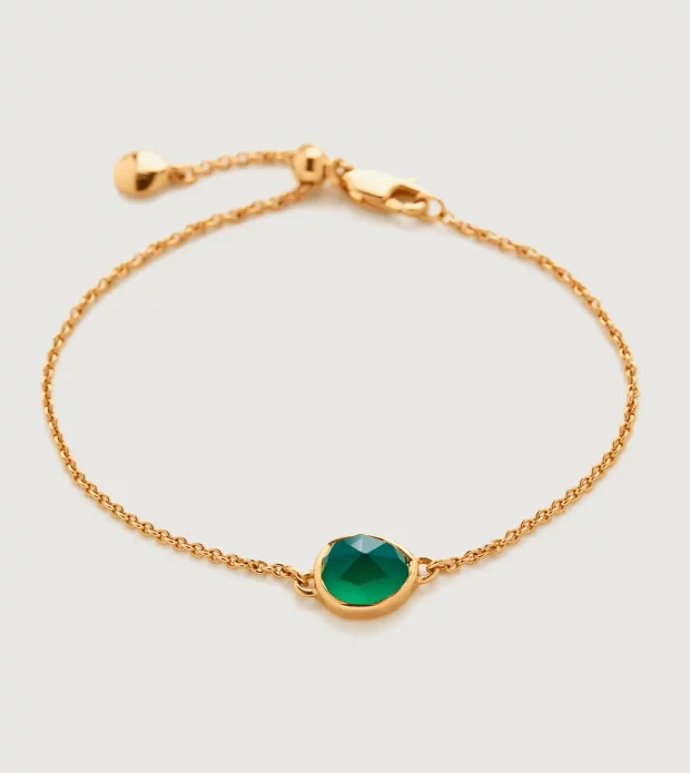Green Onyx Chain Bracelet