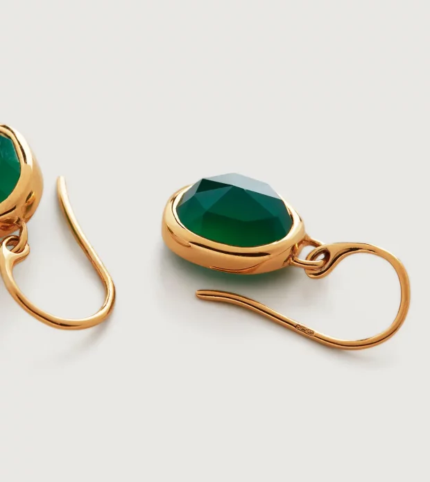 Green Wire Earrings - 图片 4