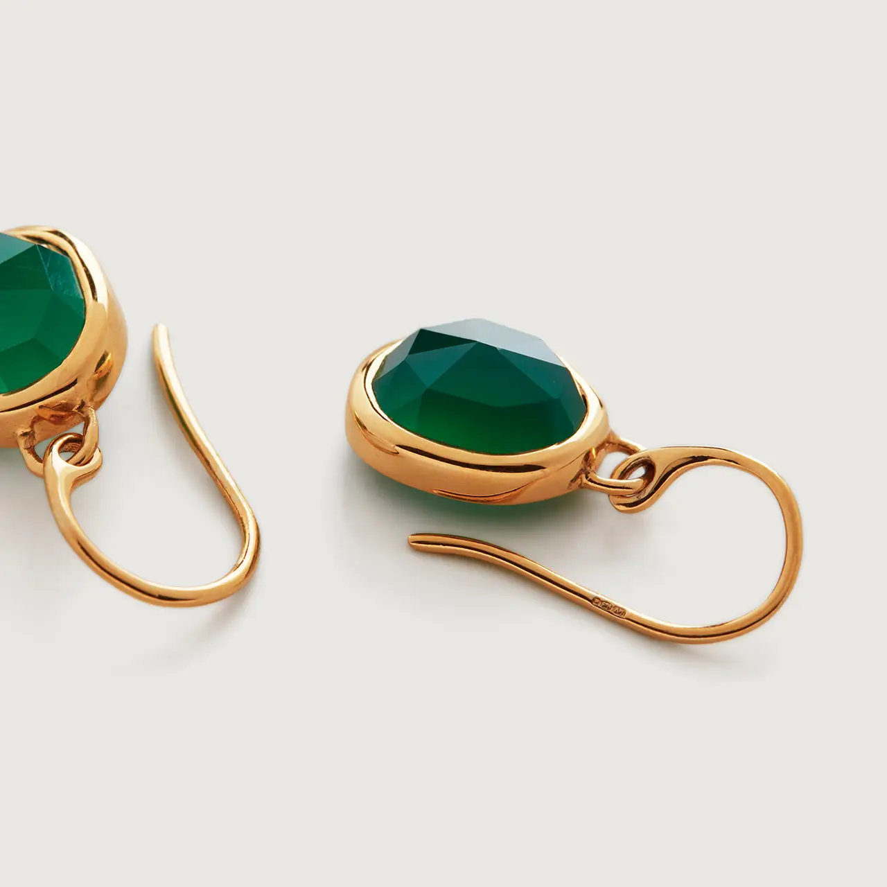 Green Wire Earrings - 图片 4