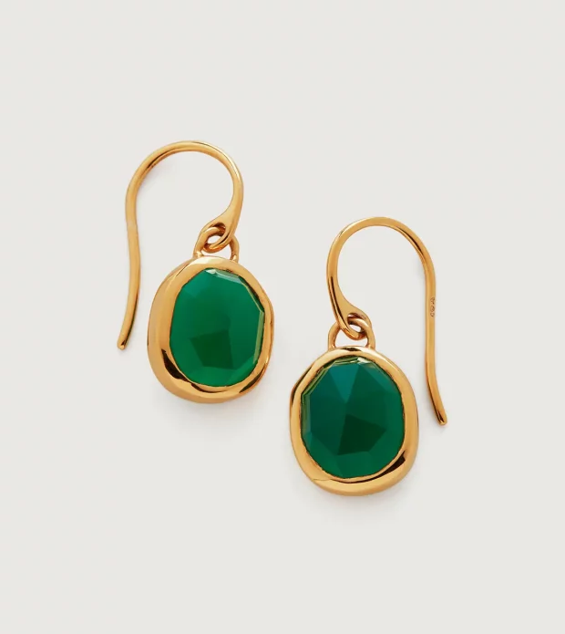 Green Wire Earrings