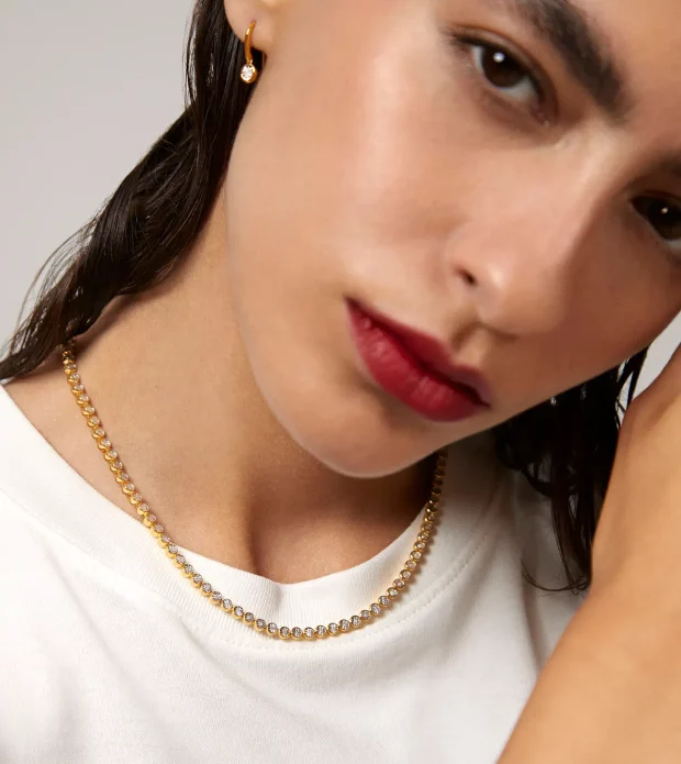 Many Diamonds Necklace - 图片 2