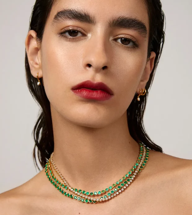 Many Diamonds Necklace - 图片 4