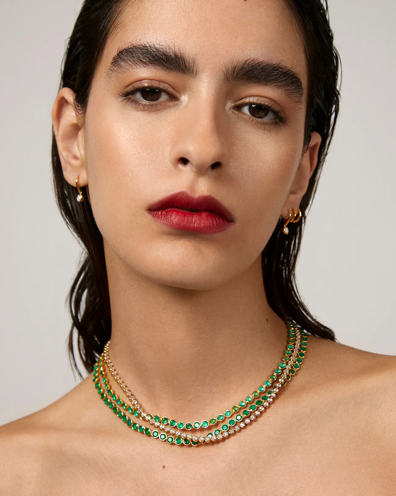 Many Diamonds Necklace - 图片 4