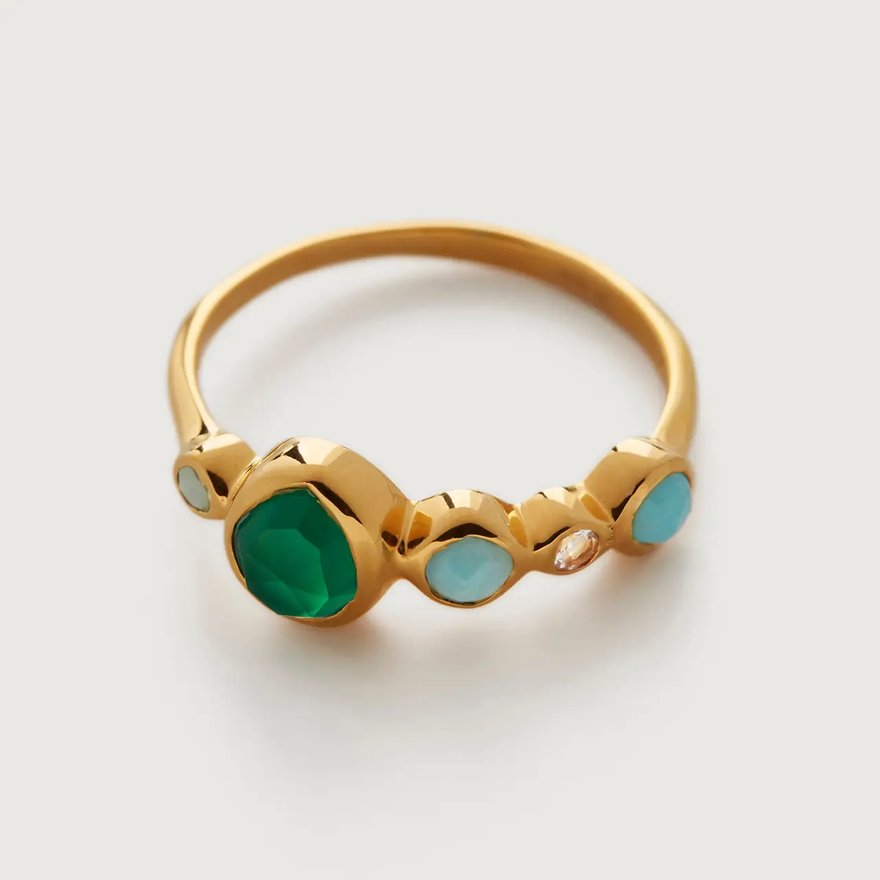 Mix Gems Eternity Ring - 图片 3