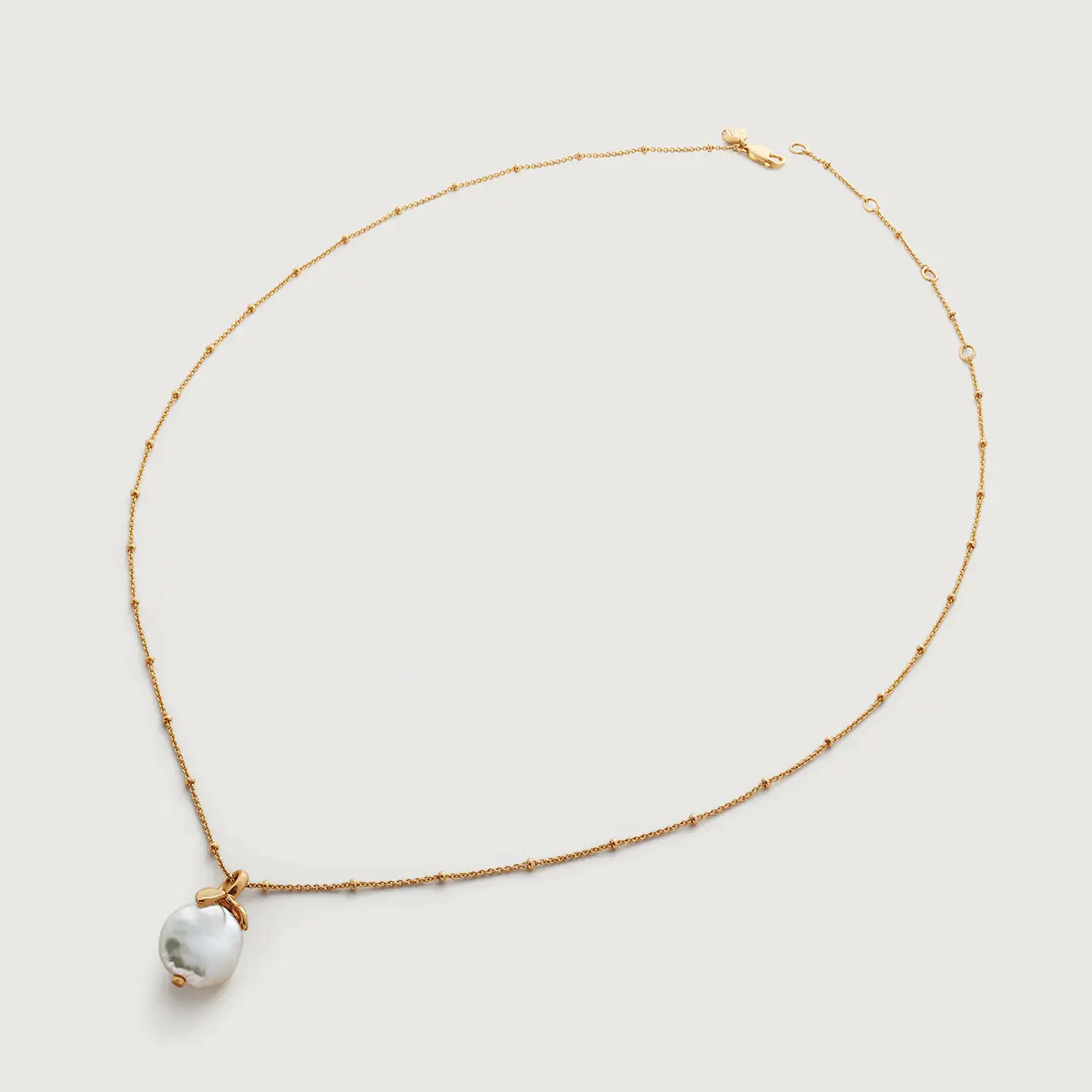 Pearl Chain Necklace - 图片 3