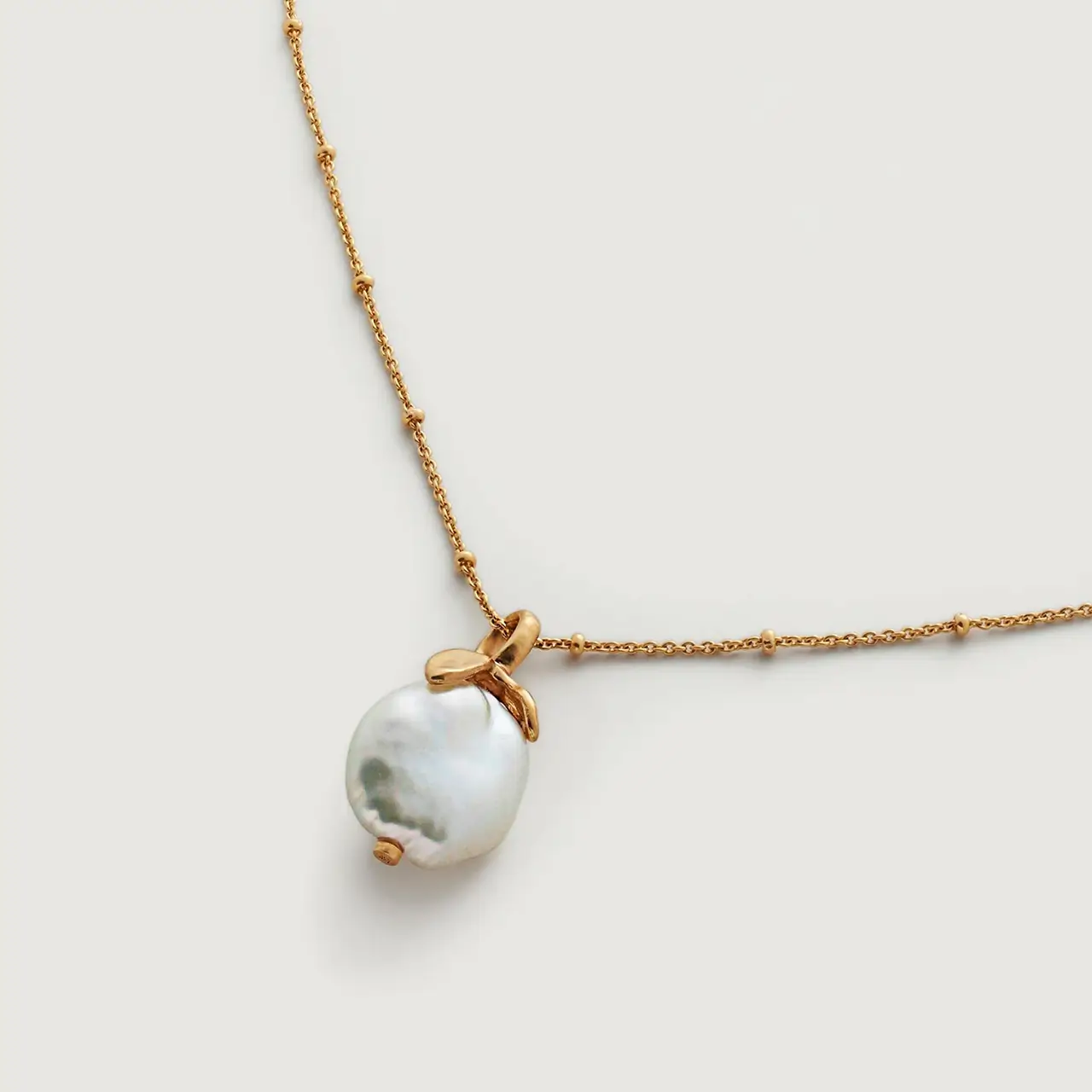 Pearl Chain Necklace - 图片 2