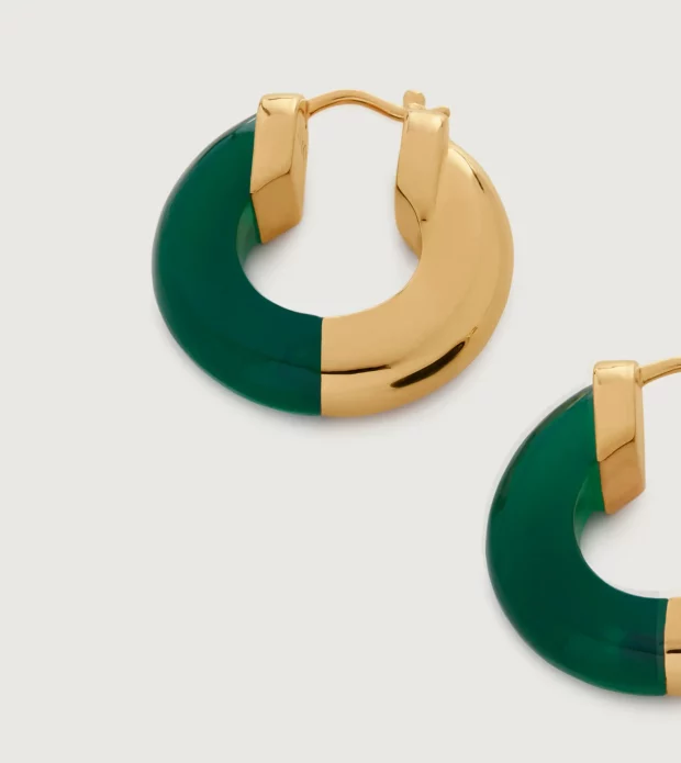 Small Gemstone Earrings - 图片 3