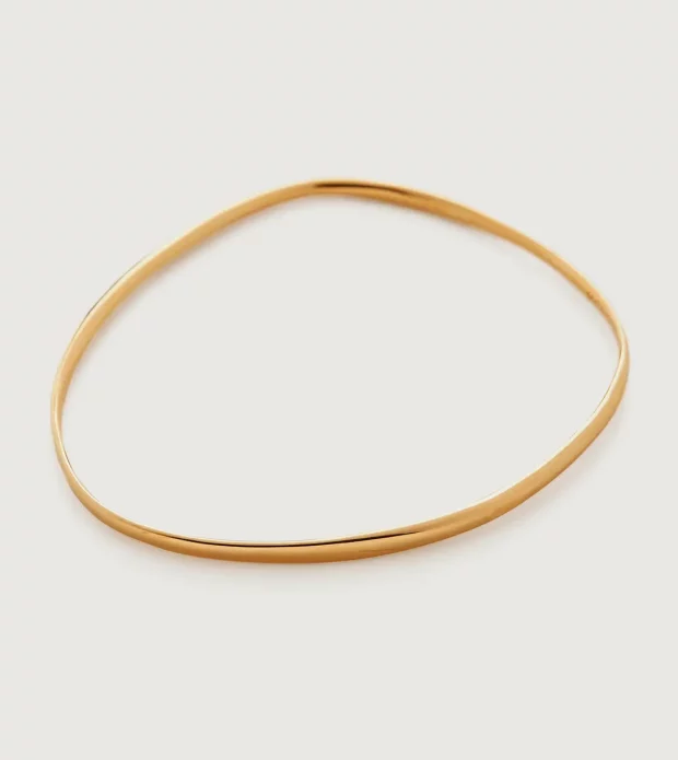 Wave Bangle Bracelet